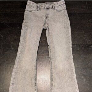 H&M Girls Jeans 14 Flared Leg Gray